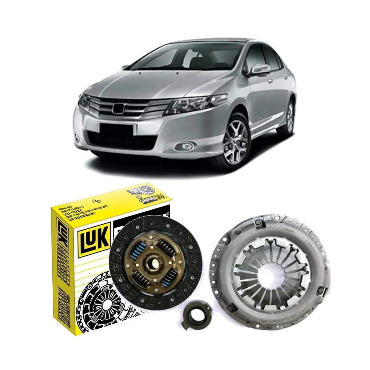 KIT EMBREAGEM HONDA CITY 1.5 2010 A 2017 COM ROLAMENTO - I7MDLU40